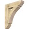 Ekena Millwork Thorton Slat Rough Sawn Bracket, Douglas Fir, 6"W x 28"D x 32"H BKT06X28X32THR06RDF - alternate 1